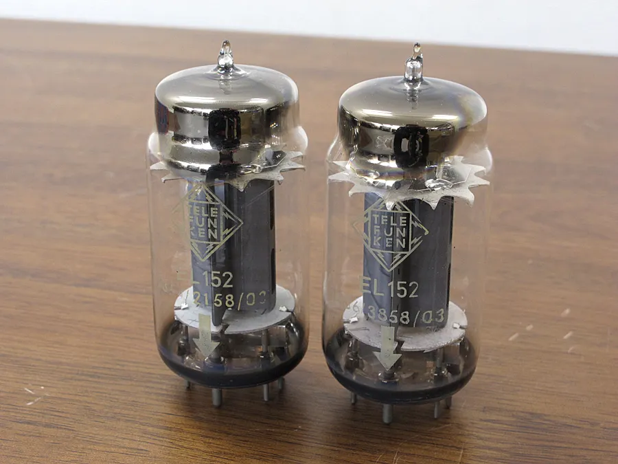 TELEFUNKEN EL152(2本) 真空管 送信管