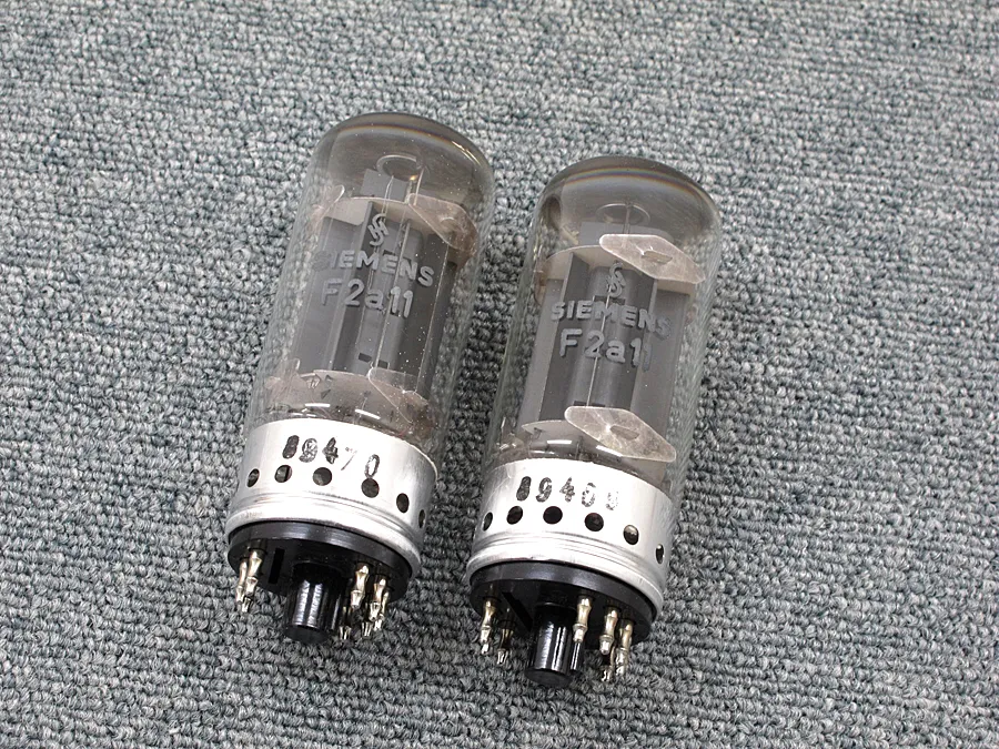 SIEMENS F2a11(2本) 真空管 4極ビーム管