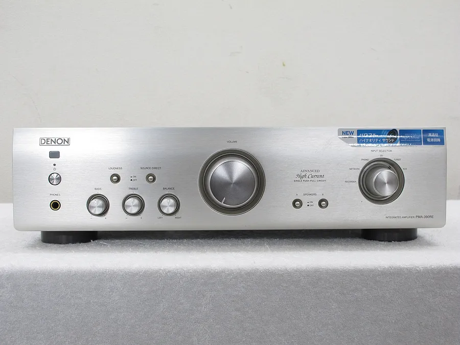 デノン DENON PMA-390RE プリメインアンプ 元箱付