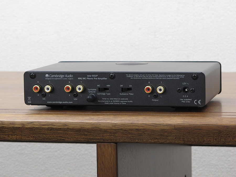 Cambridge Audio AZUR 651P MM/MC対応フォノイコライザー @28916