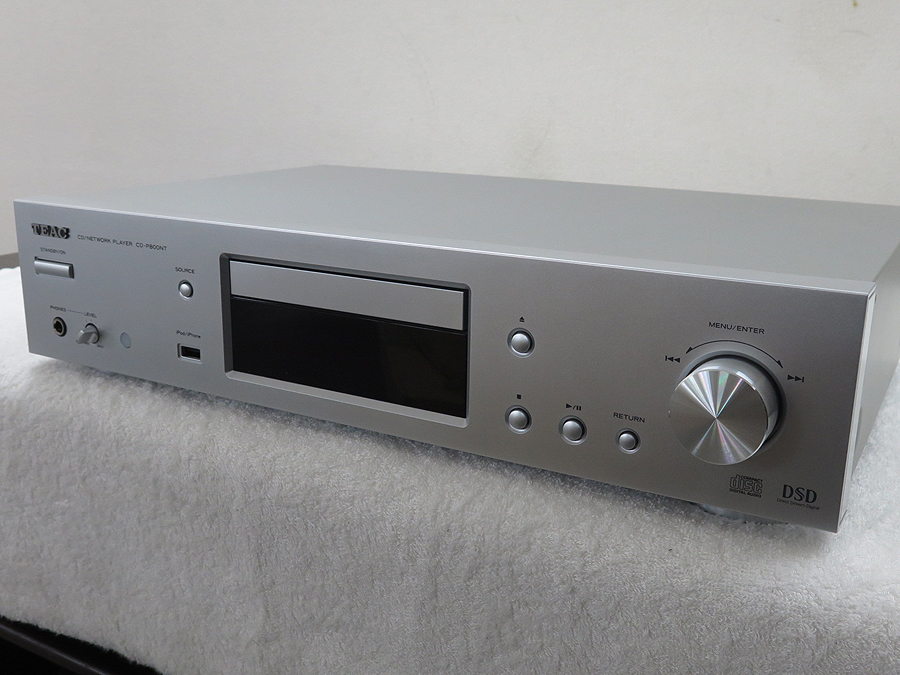 美品】TEAC CD-P800NT ネットワークプレイヤー 元箱付 @28939 / 中古