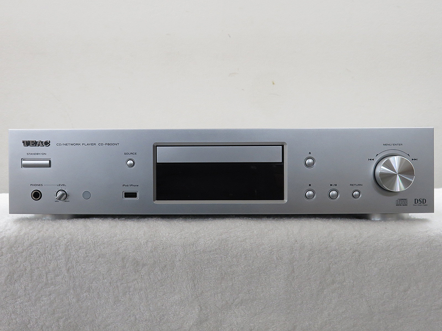 美品】TEAC CD-P800NT ネットワークプレイヤー 元箱付 @28939 / 中古