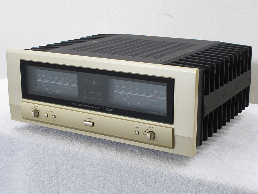 美品】Accuphase P-4200 パワーアンプ 保証付 @28960 / 中古オーディオ