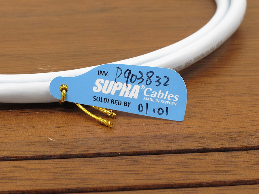 SUPRA USB2.0 MicroB USBケーブル 1.0m @28979 / 中古オーディオ