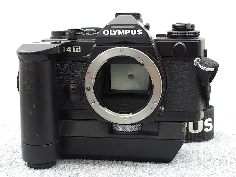 オリンパス OLYMPUS OM-4Ti カメラ ワインダー付 @29193 / 中古