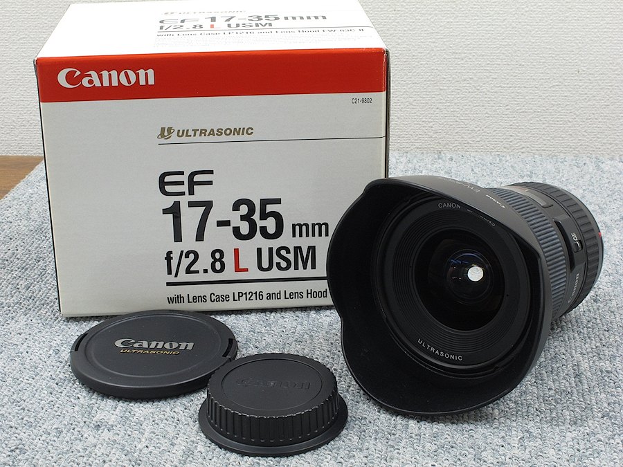 美品】Canon EF17-35mm F2.8L USM カメラレンズ 元箱付 @29200 / 中古
