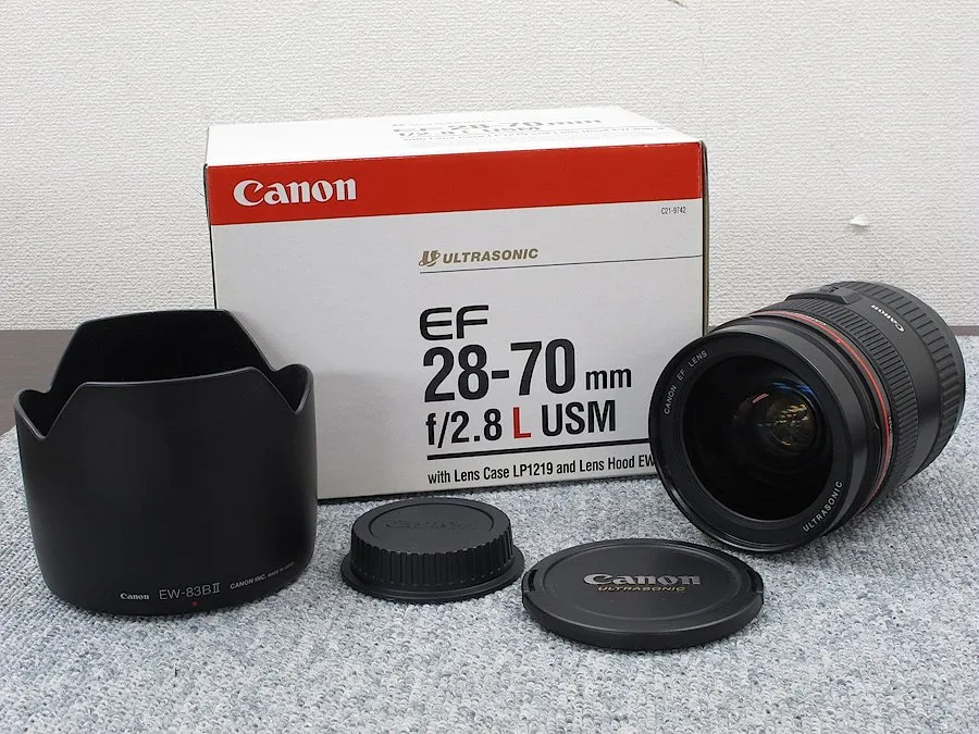 Canon EF28-70mm F2.8L USM カメラレンズ 元箱付