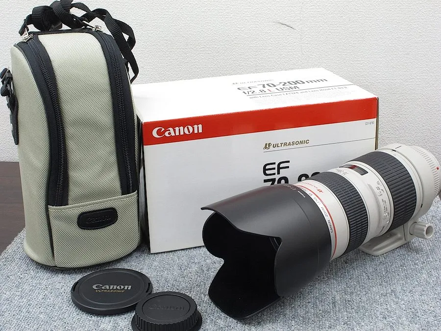 Canon EF70-200mm F2.8L USM カメラレンズ 元箱