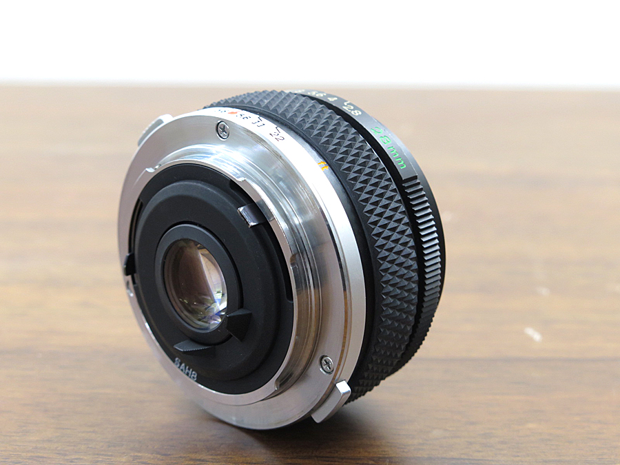 OLYMPUS OM-SYSTEM ZUIKO AUTO-W 28mm F2.8 カメラレンズ @29209
