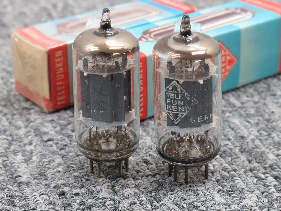 テレフンケン TELEFUNKEN ECC82 2本 ◇マーク 真空管