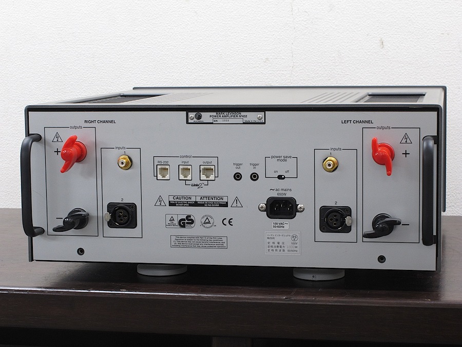 マークレビンソン Mark Levinson NO.432L パワーアンプ @29340 / 中古