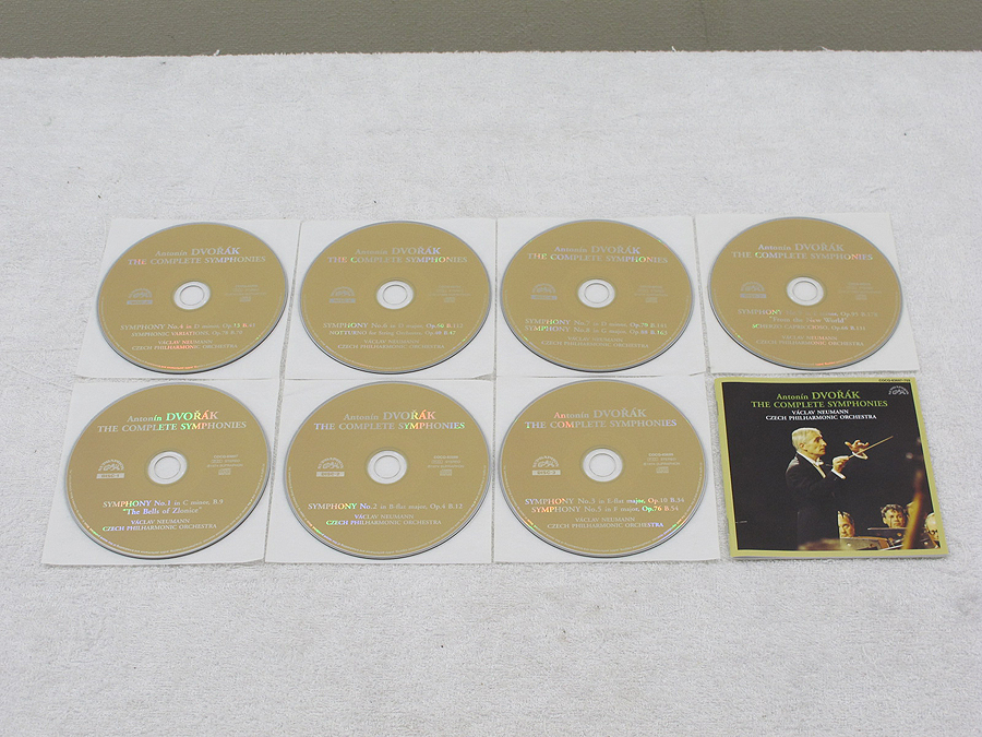 ドヴォルザーク 交響曲全集 ノイマン 7CD @29479 / 中古オーディオ買取