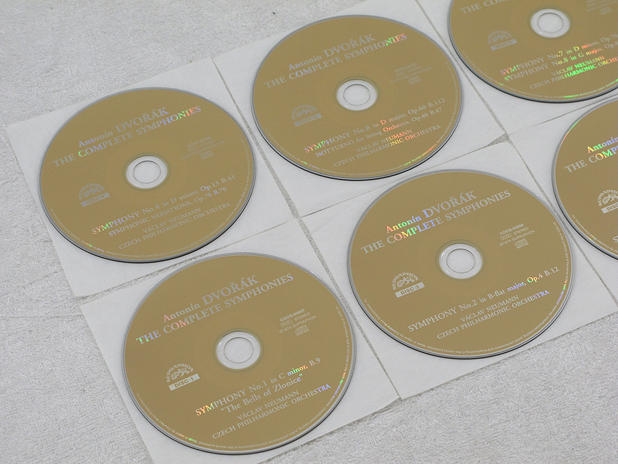 ドヴォルザーク 交響曲全集 ノイマン 7CD @29479 / 中古オーディオ買取