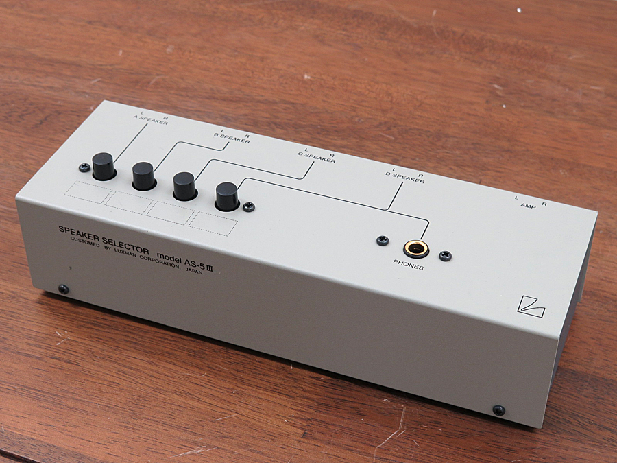 LUXMAN スピーカーセレクター AS-5Ⅱ 5チャンネル 美品 人気アイテム LUXMAN スピーカーセレクタ AS-5III 価格比較 - 価格.com