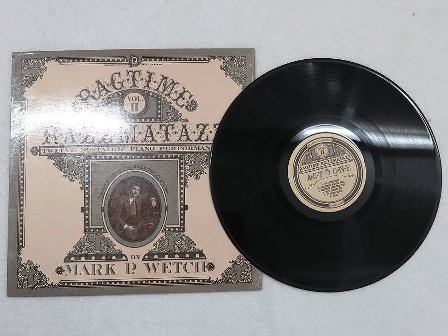 Mark P. Wetch RAGTIME RAZZMATAZZ VOL.Ⅱ レコード　LP