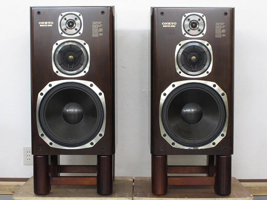 ONKYO MONITOR 2000X スピーカー AS-2001スタンド付