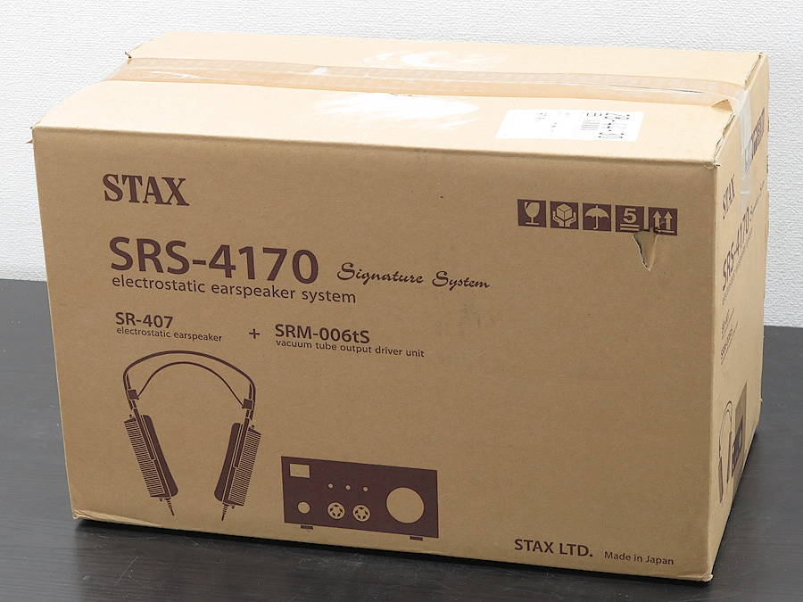 未使用】 STAX SRS-4170 イヤースピーカーシステム @29801