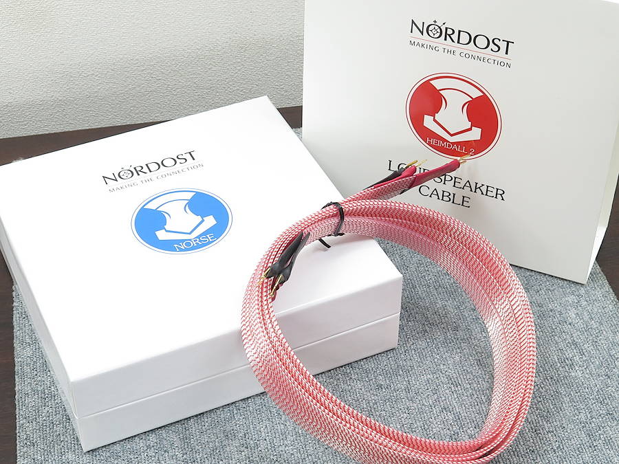 NORDOST HEIMDALL2 (2.0m) スピーカーケーブル 元箱付