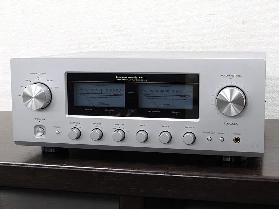 ラックスマン LUXMAN L-505uX プリメインアンプ 元箱付き