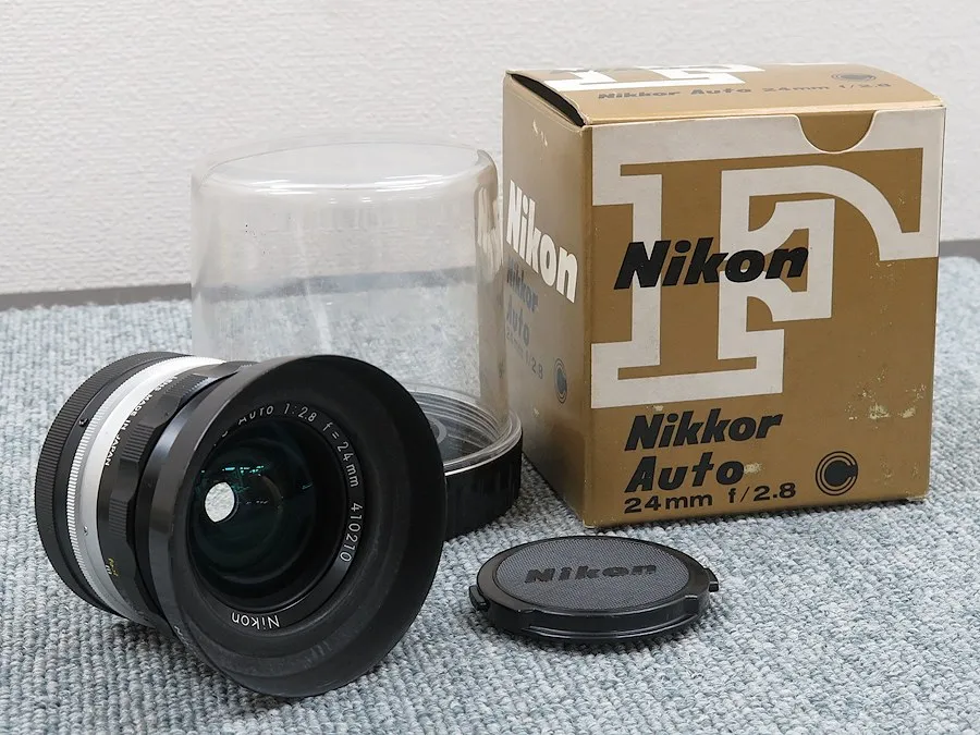 ニコン NIKON NIKKOR-N・C Auto 24mm F2.8 カメラ 元箱付