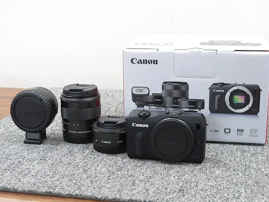 Canon EOS M ダブルレンズキット EOSMBK-WLK