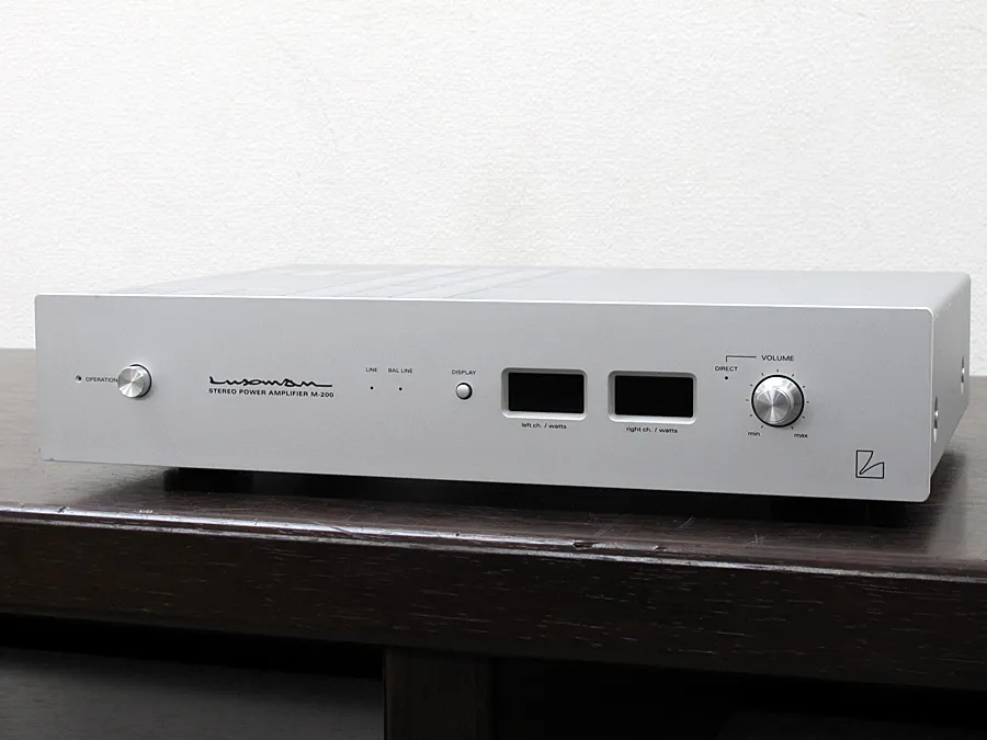 ラックスマン LUXMAN M-200 パワーアンプ