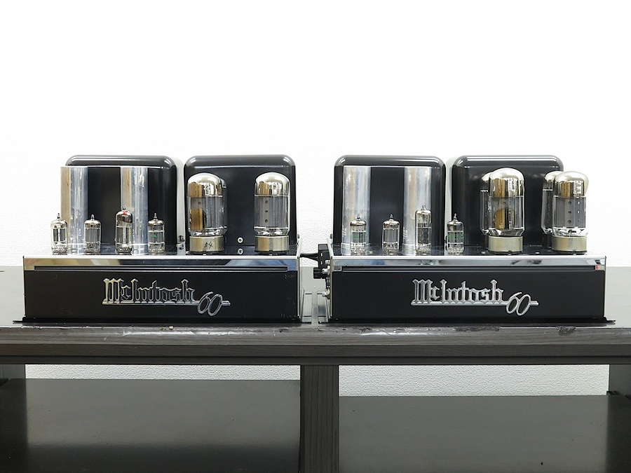値下げ　美品 マッキントッシュMcIntosh MC60 ②動作品 マッキントッシュ Mcintosh MC60 パワーアンプ ペア @29844