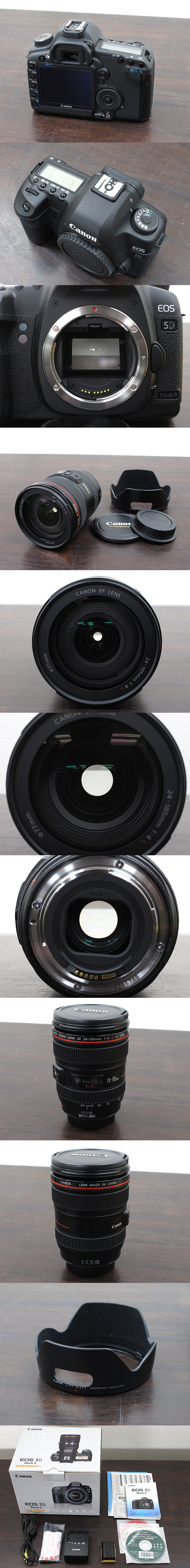 美品】 Canon EOS 5D Mark II EF24-105L IS USM キット @29884 / 中古