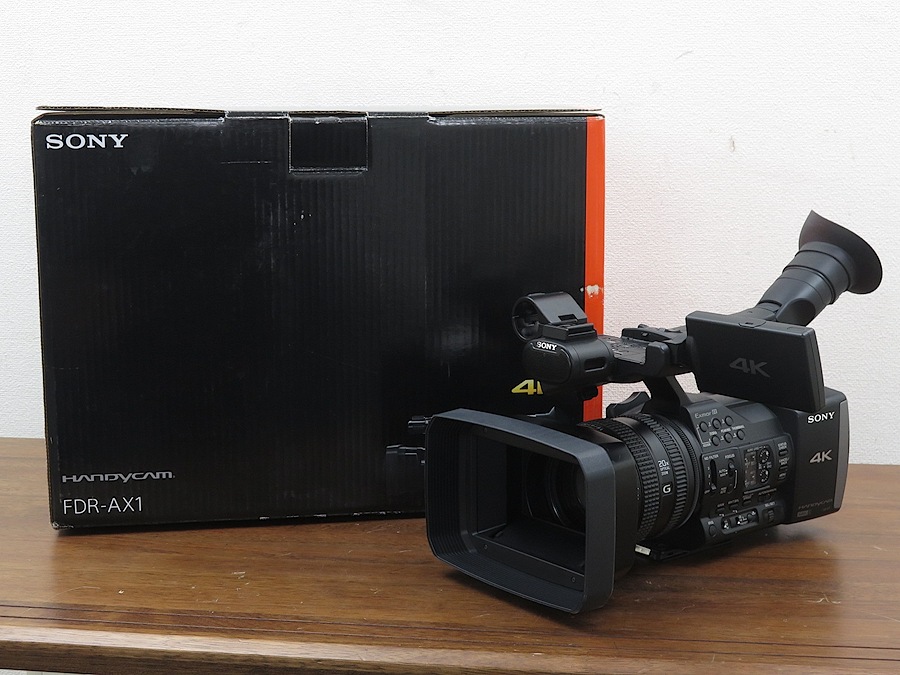 ソニー SONY FDR-AX1 4K対応 カメラ 元箱付 @29955 / 中古オーディオ