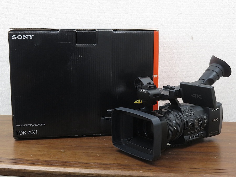 ソニー SONY FDR-AX1 4K対応 カメラ 元箱付 @29955 / 中古オーディオ 