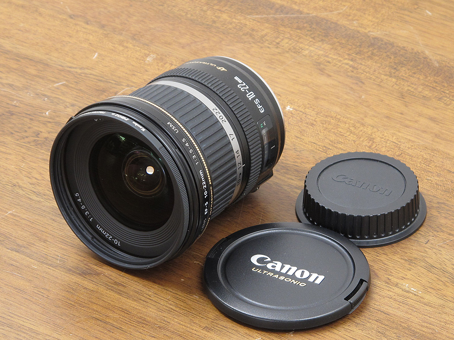 Canon EF-S 10-22mm f/3.5-4.5 USM レンズ