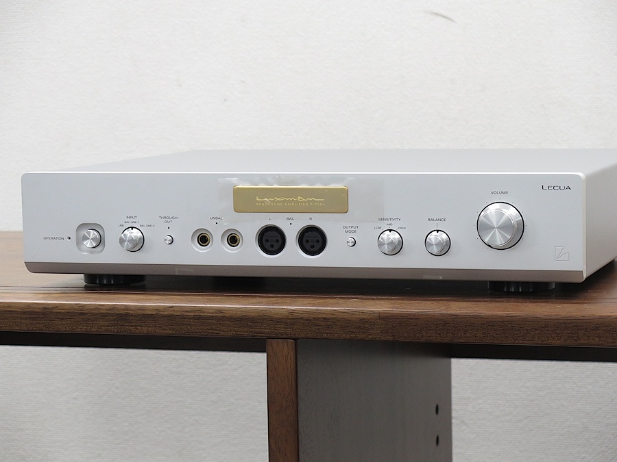ラックスマン LUXMAN P-700u ヘッドフォンアンプ 元箱付