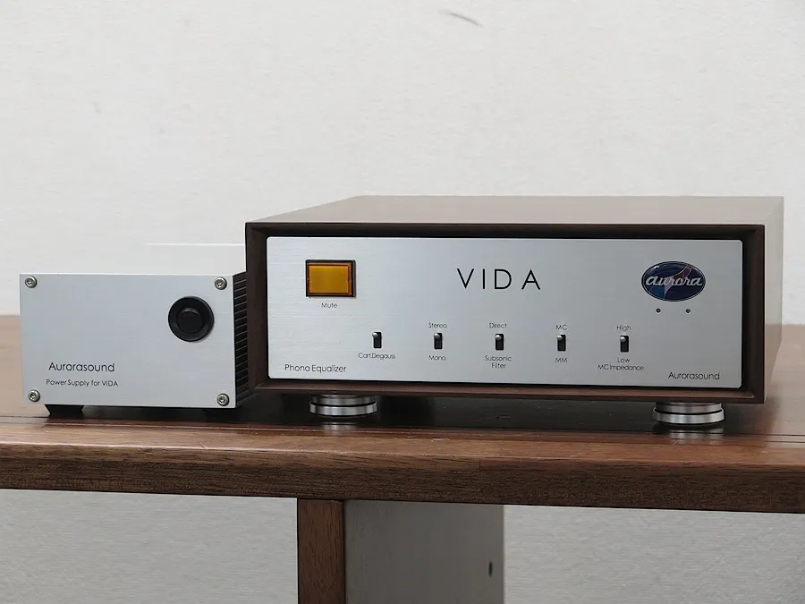 オーロラサウンド Aurora sound VIDA フォノイコライザー
