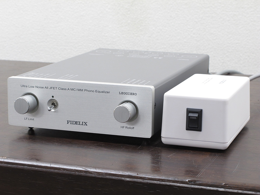 美品】FIDELIX leggiero フォノイコライザー @30122 / 中古オーディオ