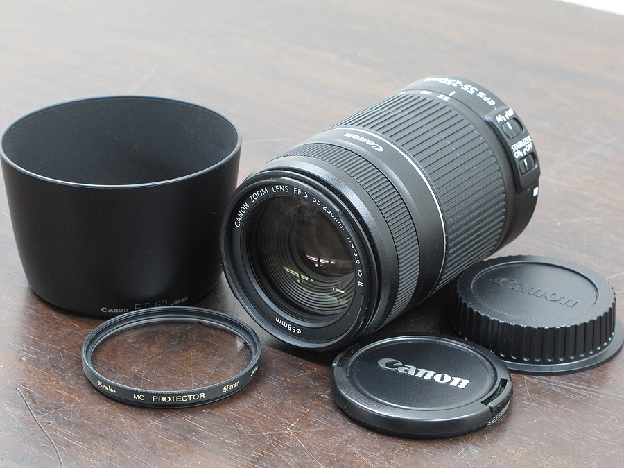 Canon EF-S 55-250mm F4-5.6 IS カメラレンズ