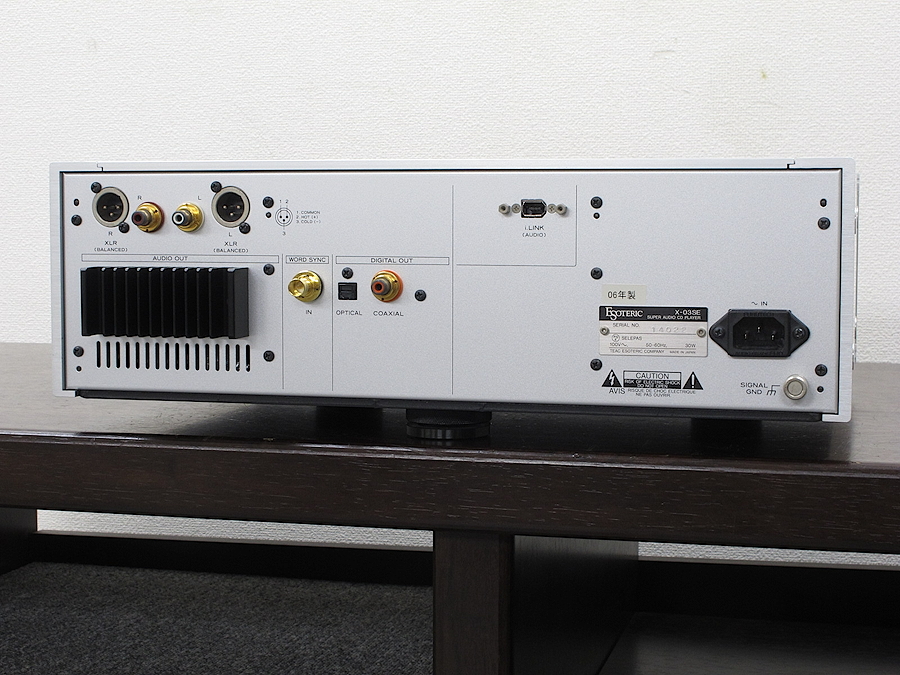 エソテリック ESOTERIC X-03 SE SACDデッキ @30256 / 中古オーディオ