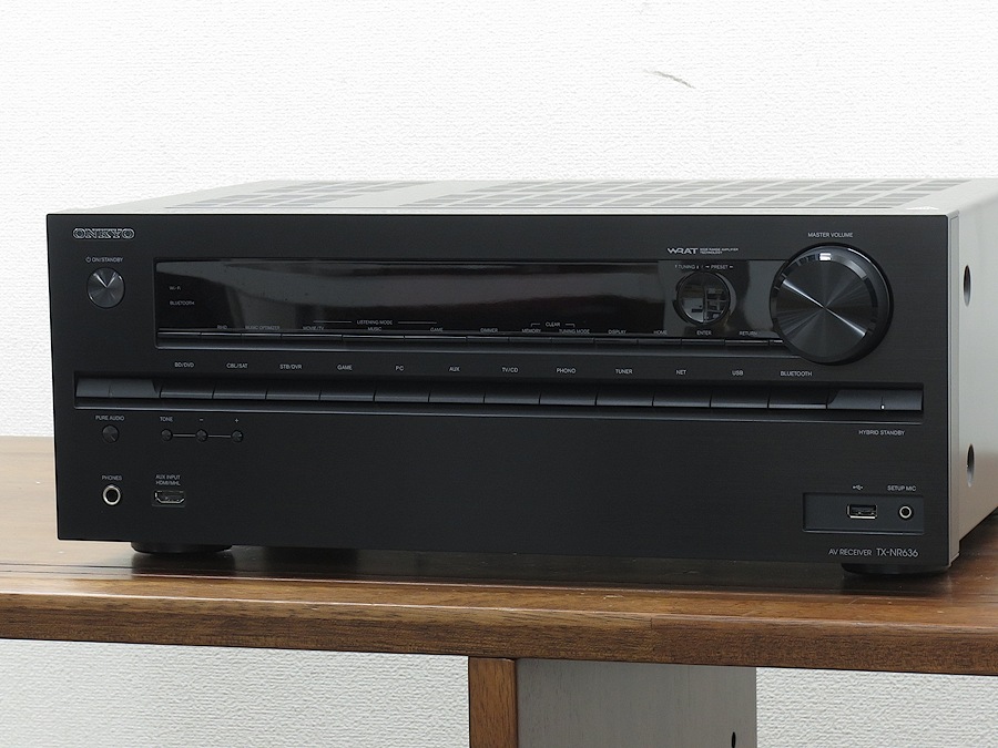 美品】オンキヨー ONKYO TX-NR636 AVアンプ 元箱付 @30260 / 中古