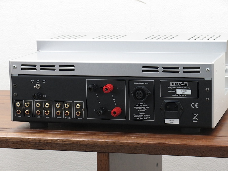 オクターブ OCTAVE V40SE プリメインアンプ 元箱付 @30285 / 中古