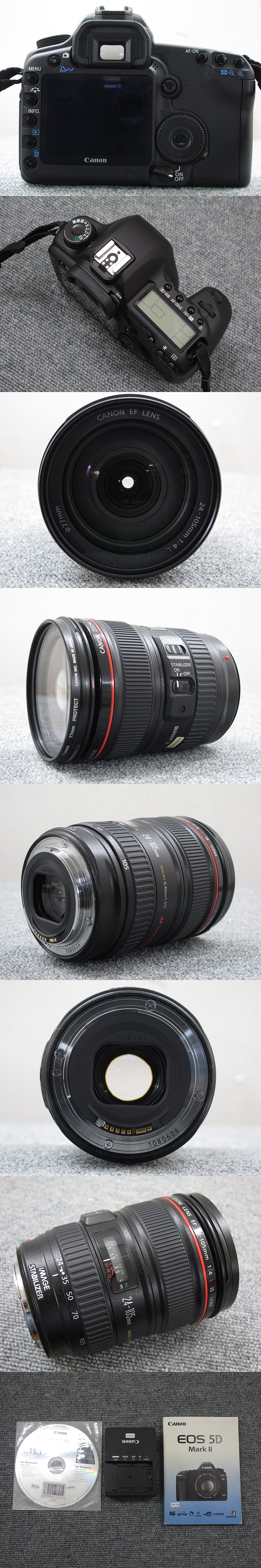 Canon EOS 5D mark II + 24-105mm L レンズキット キヤノン、フルサイズデジ一「EOS 5D Mark II」 - 価格.com