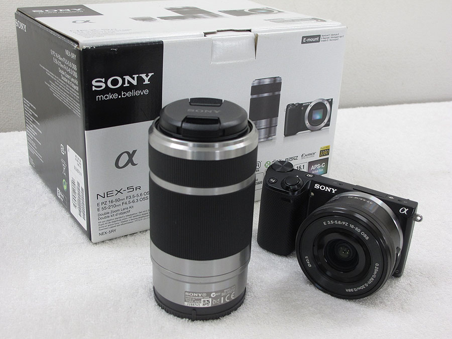 ソニー SONY α NEX-5RY ダブルズームレンズキット カメラ@30392 / 中古オーディオ買取、販売、通販のショップアフロオーディオ横浜