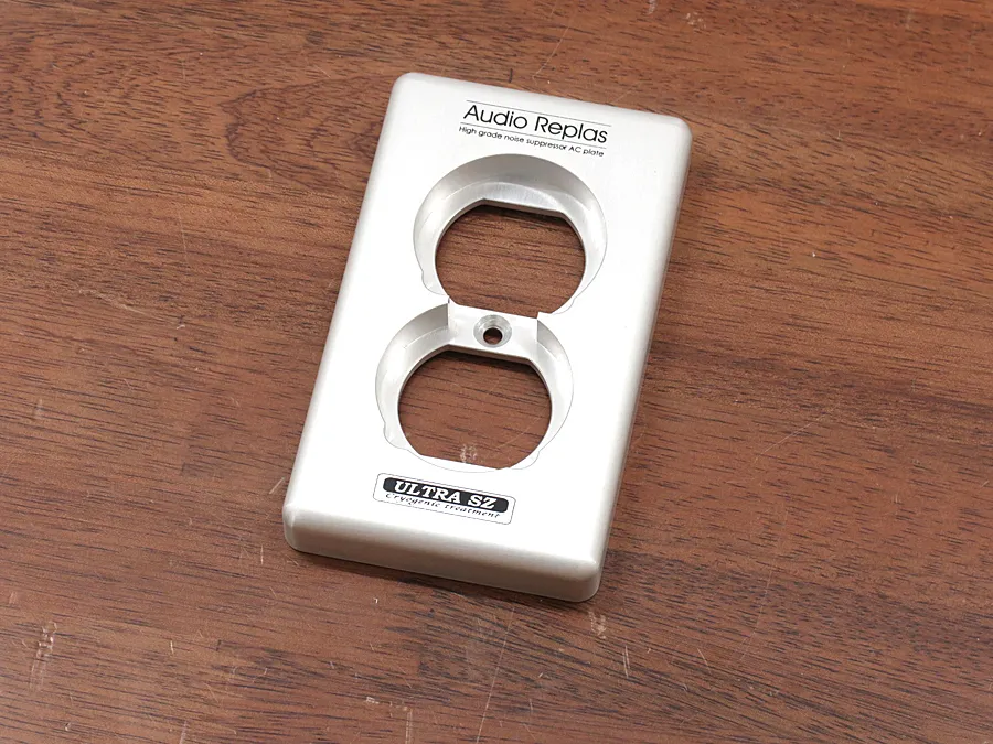 Audio Replas CPP-2 SZ/S コンセントプレート 元箱付き