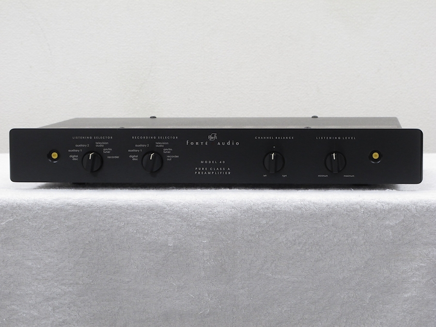 フォルテオーディオ FORTE AUDIO F40H プリアンプ @30457 / 中古 フォルテオーディオ FORTE AUDIO F40H プリアンプ @30457 / 中古