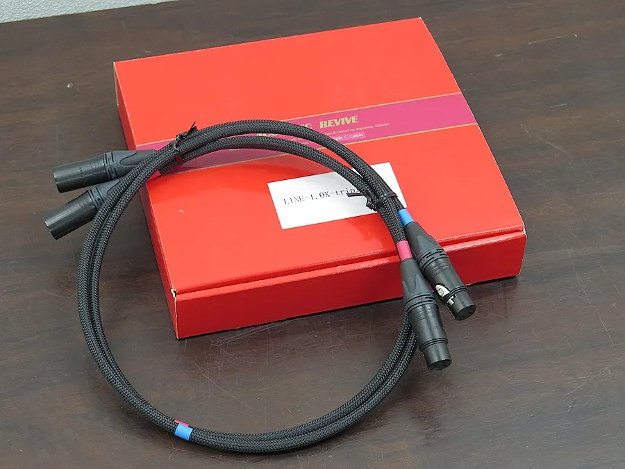 Acoustic Revive LINE-1.0X TripleC-FM 1.0m XLRケーブル