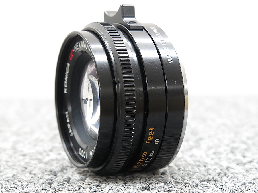 未使用 KONICA HEXANON 35mm F2.0 Lmount カメラレンズ @30595 / 中古