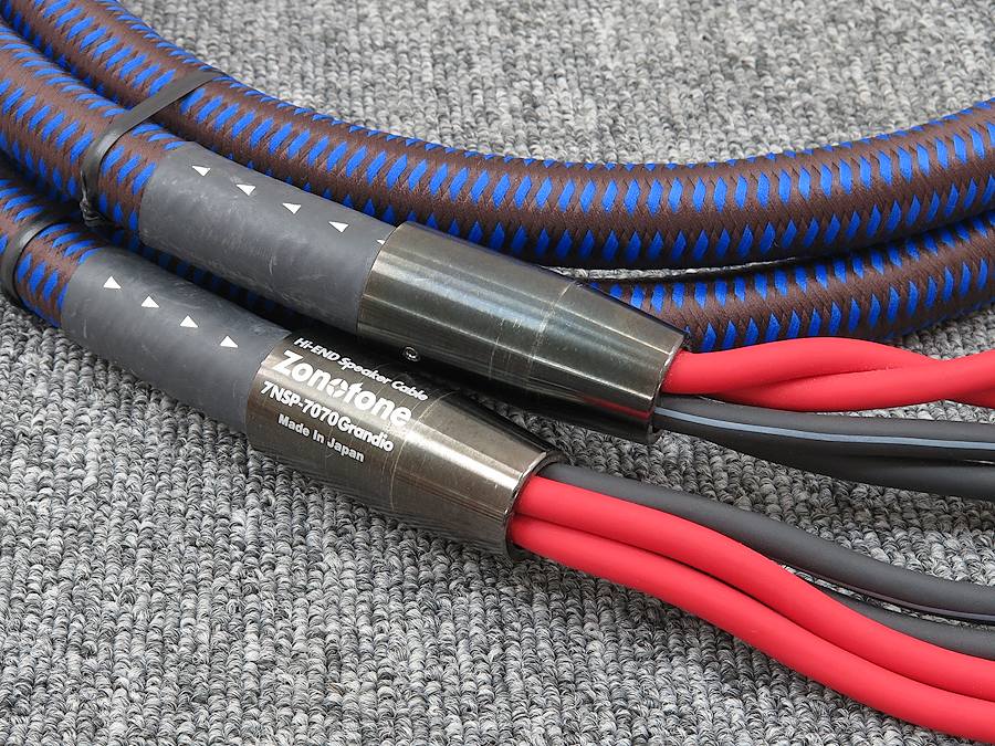 Zonotone 7NSP-7070Grandio(1.8m) スピーカーケーブル @30616 / 中古