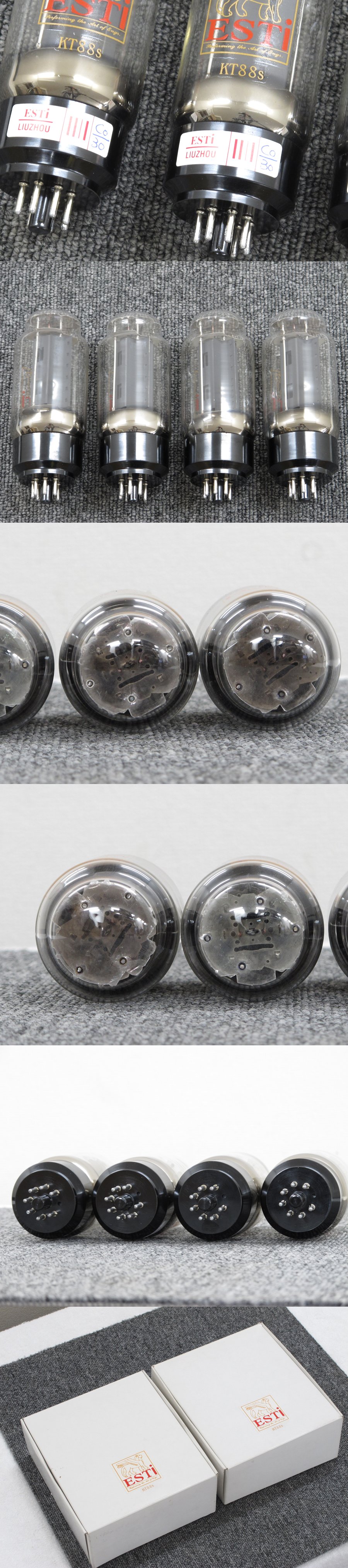 美品】ESTi KT88S (4本) 真空管 元箱 @30635 / 中古オーディオ買取