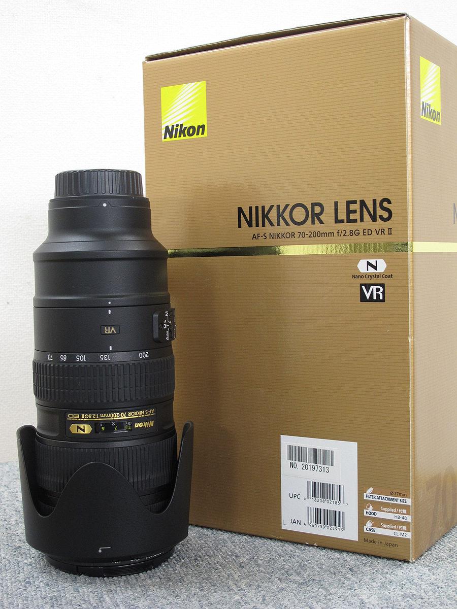 ニコン NIKON AF-S NIKKOR 70-200mm F2.8 G ED VR II @30729 / 中古オーディオ買取、販売、通販