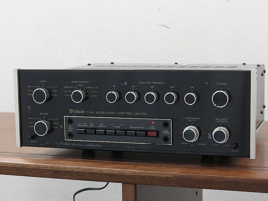 マッキントッシュ Mcintosh C34V コントロールアンプ