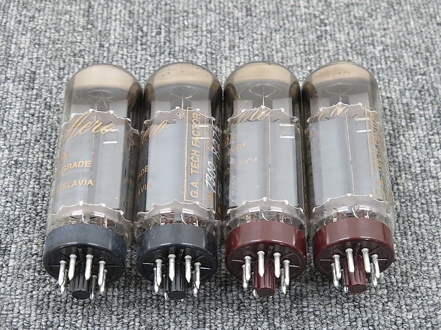 Goldaero 7308/E188CC 金足 真空管 2本セット Goldaero 7308/E188CC 金足 真空管 2本セット カメラのいわもと