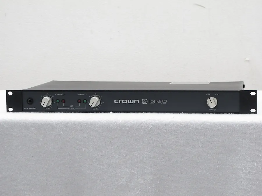 クラウン CROWN D-45 PAパワーアンプ